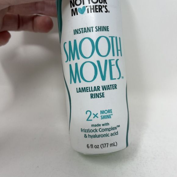 4 x Not Your Mothers Smooth Moves Lamellar Water Rinse Instant Shine 6oz New - Picture 3 of 6